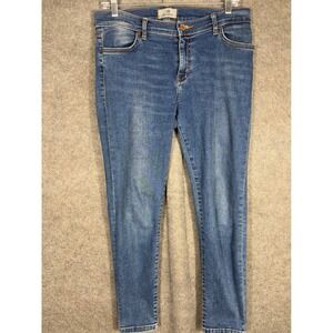 LTB Blue Addicted Womens Mid Rise Super Skinny Jeans Size 30 Medium Wash 51154